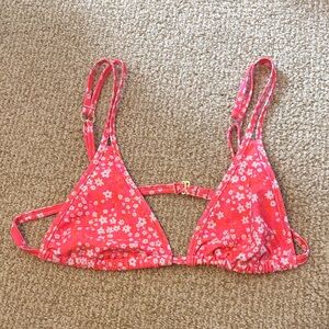 Kulani Kinis Floral Pink Bikini Top